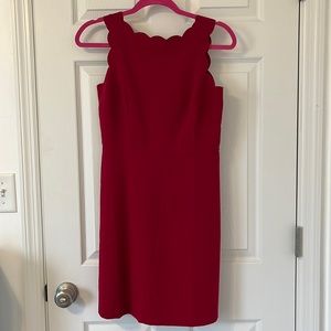 Loft maroon dress